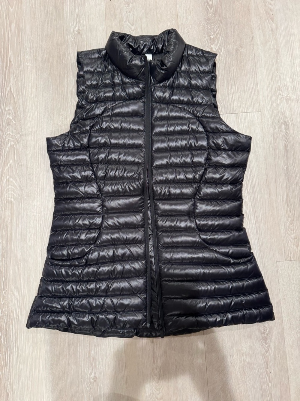 lululemon athletica Black Quilted Down Puffer Vest